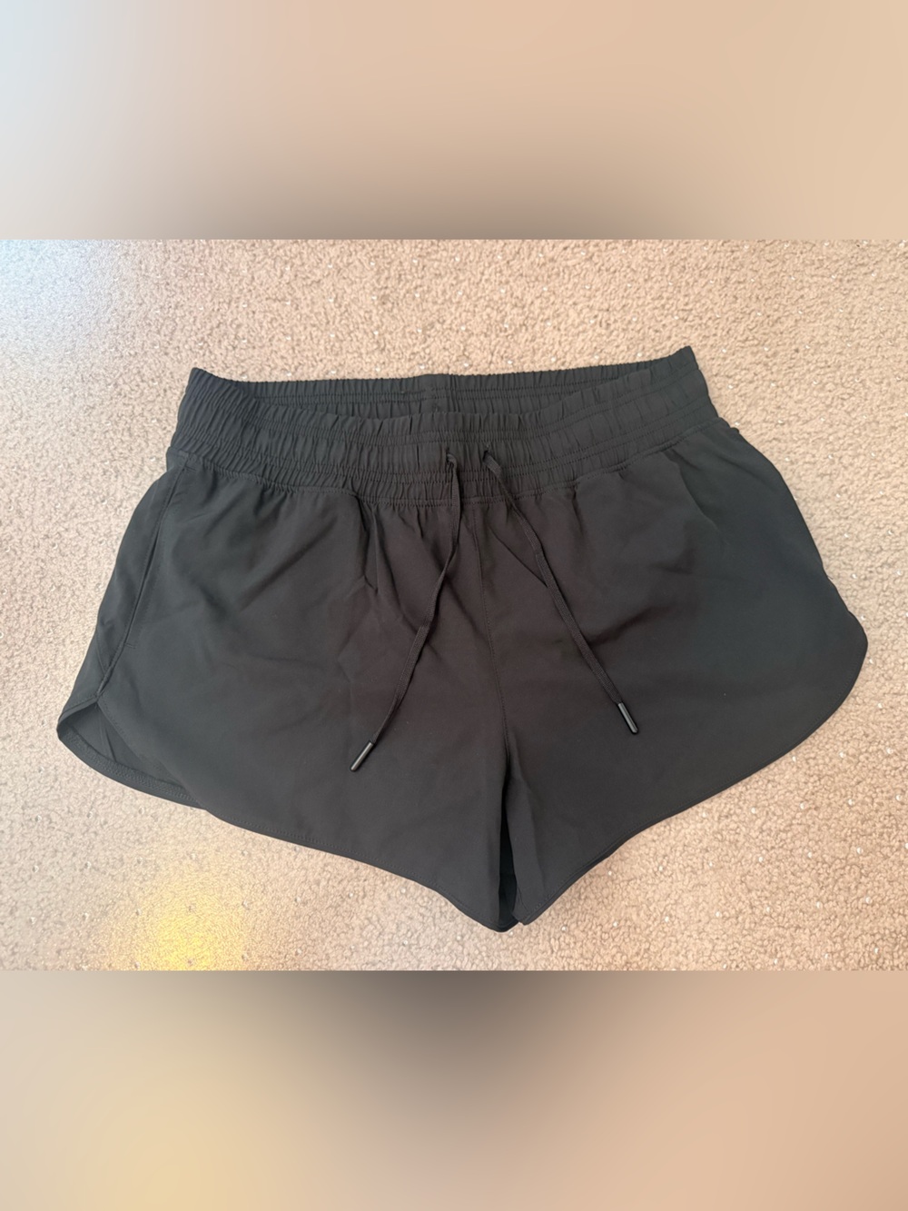 90 Degree By Reflex Black Women's Athletic Running Shorts